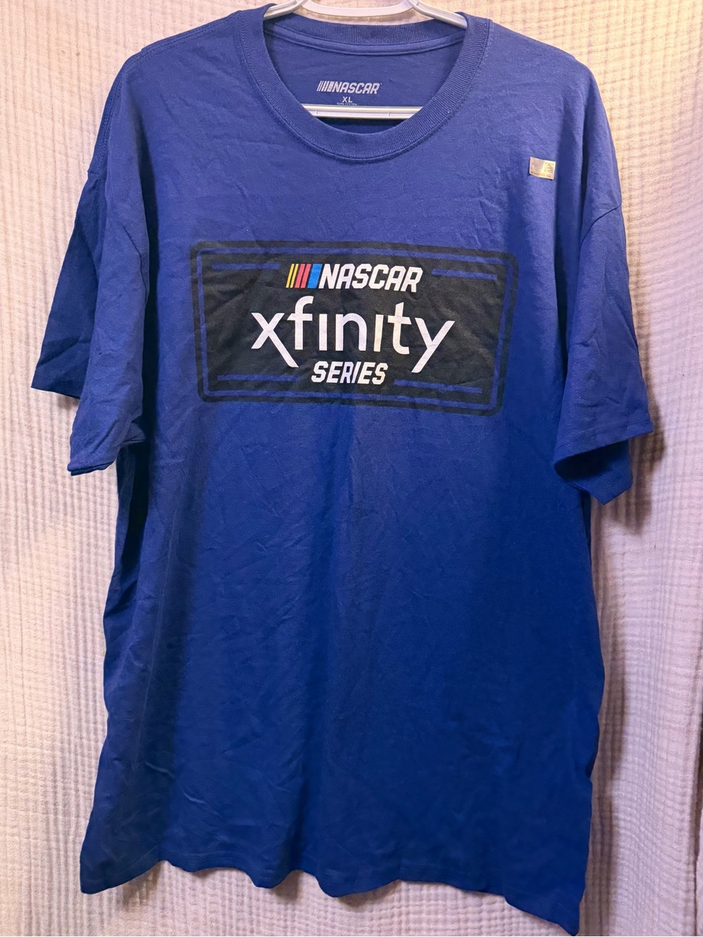 NWOT NASCAR Xfinity Series Men’s Blue Graphic Tee Size XL-J